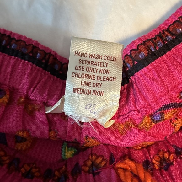 Lucky & Coco Bright & Vivid Colorful Floral Patterned Maxi Skirt Size M - Picture 15 of 16